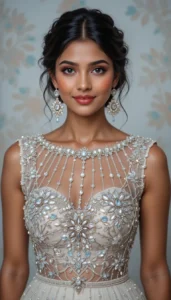 Boat Neck Blouse Design ideas ai 1