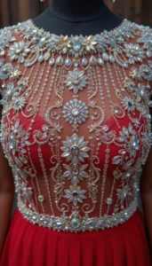 Boat Neck Blouse Design ideas ai 100