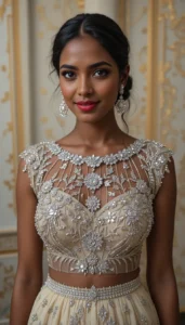Boat Neck Blouse Design ideas ai 25