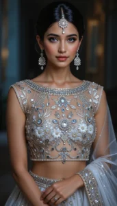 Boat Neck Blouse Design ideas ai 57