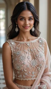 Boat Neck Blouse Design ideas ai 8
