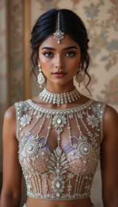 Boat Neck Blouse Design ideas ai 84