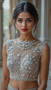 Boat Neck Blouse Design ideas ai 93