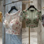 different types of women's blouses ai embroidery