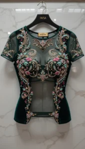 different types of womens blouses ai embroidery1