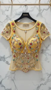 different types of womens blouses ai embroidery19
