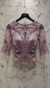 different types of womens blouses ai embroidery27
