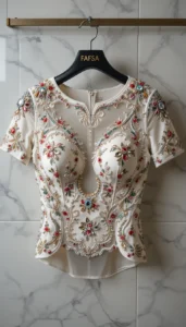different types of womens blouses ai embroidery35