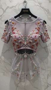 different types of womens blouses ai embroidery36