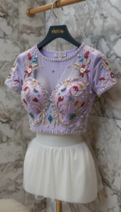 different types of womens blouses ai embroidery39