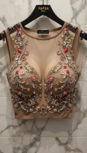 different types of womens blouses ai embroidery45