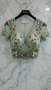 different types of womens blouses ai embroidery46