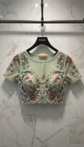 different types of womens blouses ai embroidery48