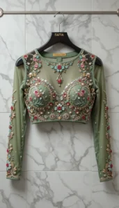 different types of womens blouses ai embroidery57