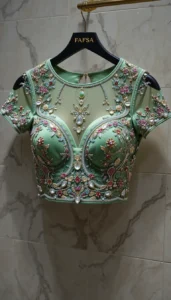 different types of womens blouses ai embroidery60