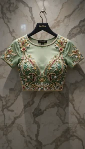 different types of womens blouses ai embroidery61