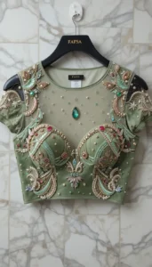 different types of womens blouses ai embroidery74