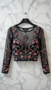different types of womens blouses ai embroidery93