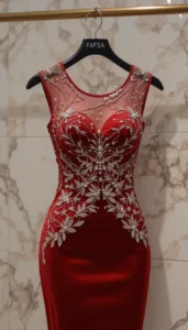 one shoulder short dress easy embroidery designs47