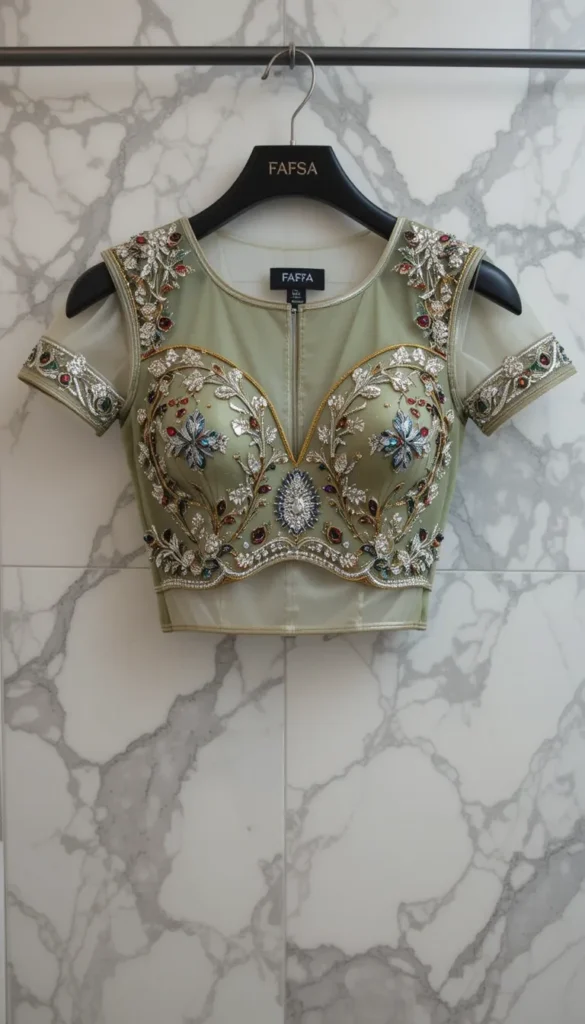 Latest Blouse Designs 5