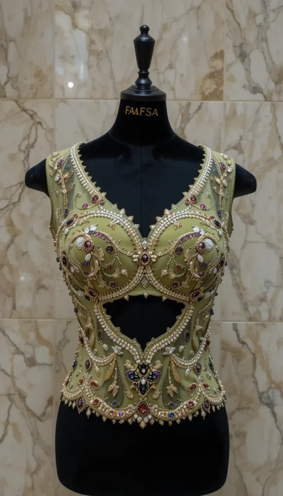 Latest Blouse Designs 7