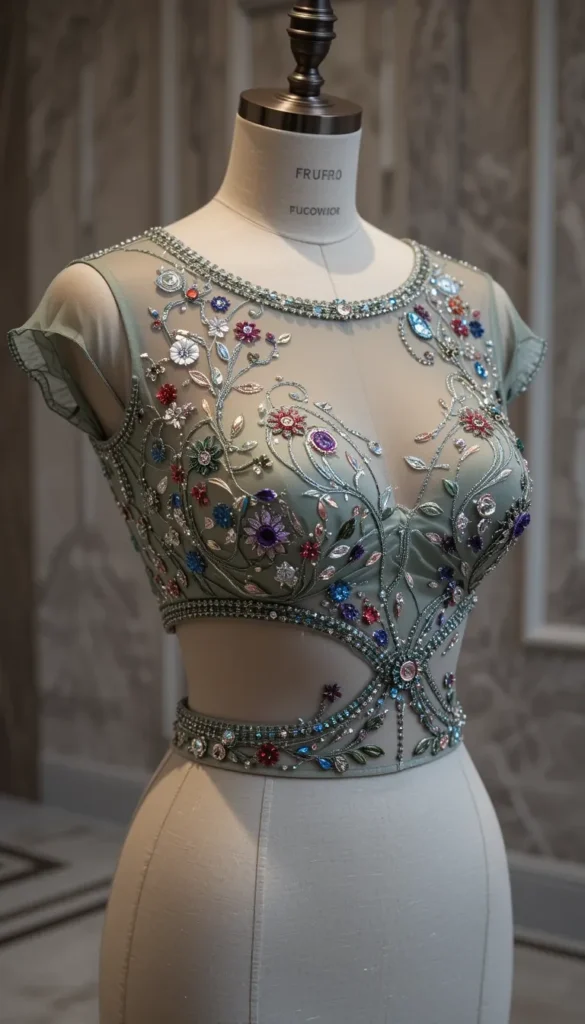 Latest Blouse Designs 9